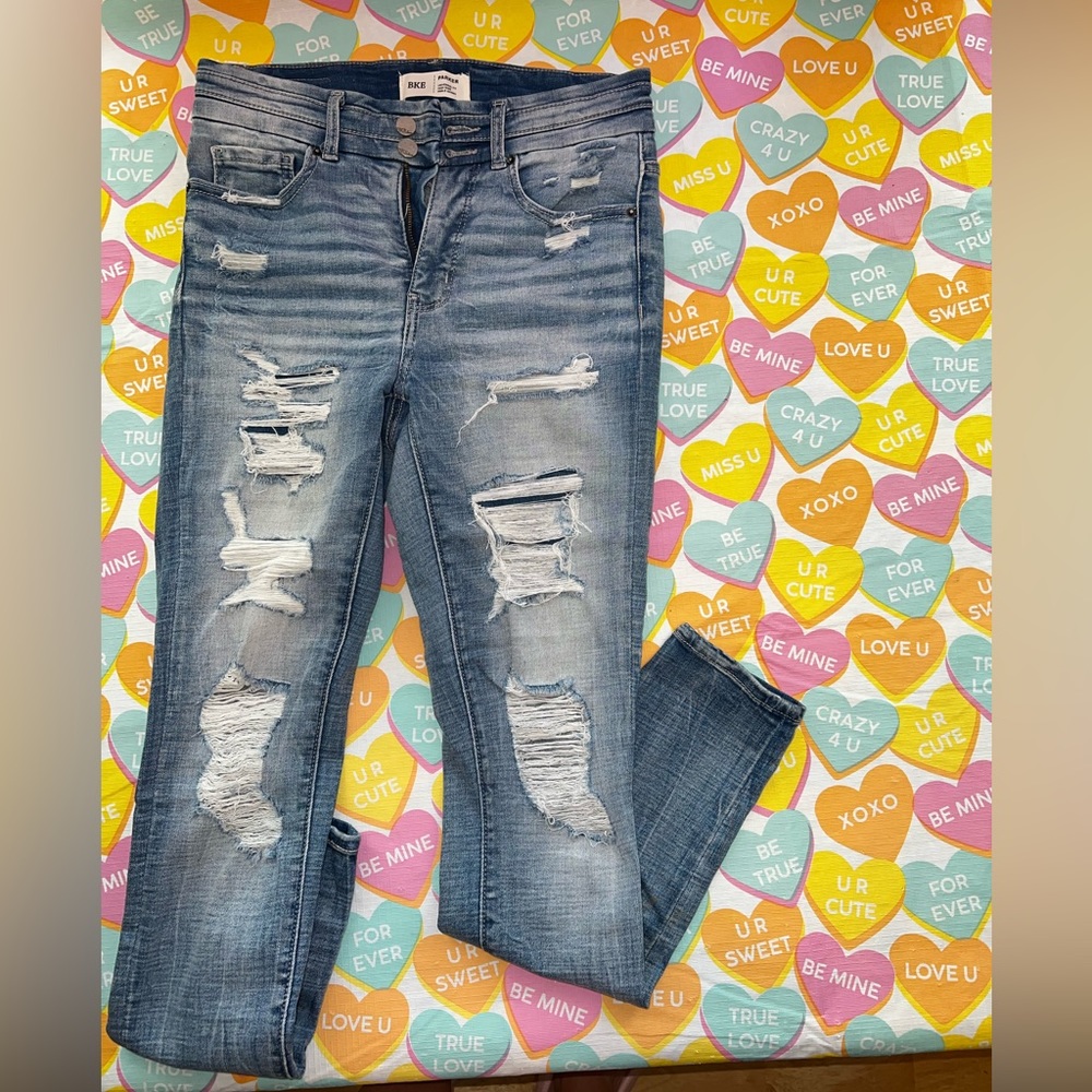 BKE parker jeans. Size 25. Distressed.